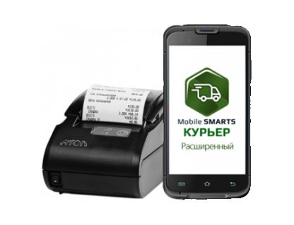 Терминал Unitech EA600 ПО «Mobile SMARTS: Курьер» ККМ АТОЛ 11Ф