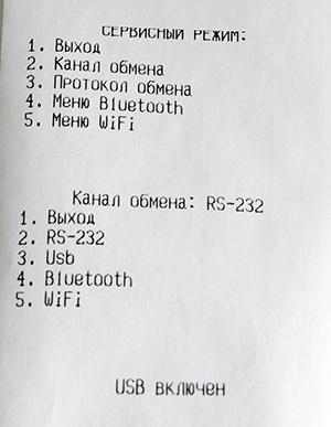 Пример чека