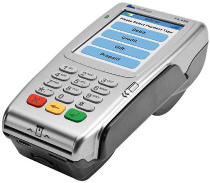 VERIFONE VX680 переносной банковский терминал